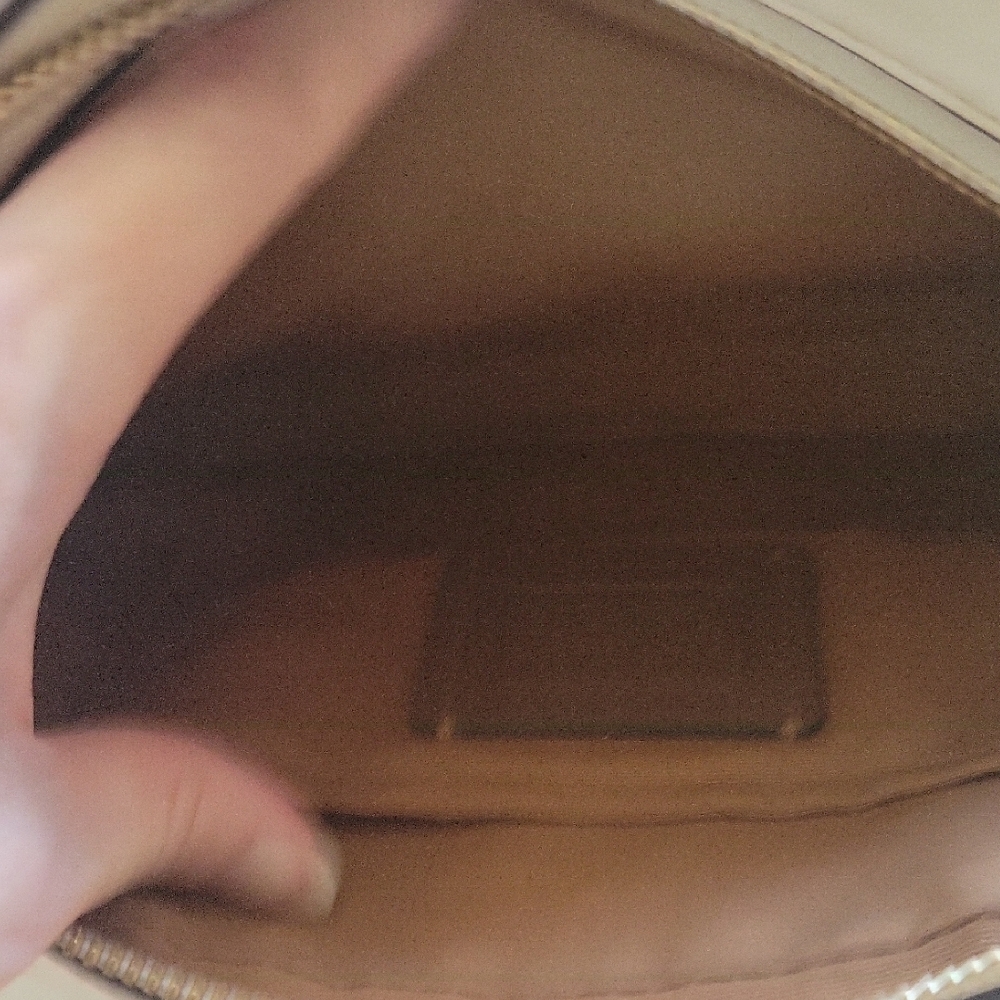 Coach Ivory Quilted Crossbody Bag - Picture 7 of 9